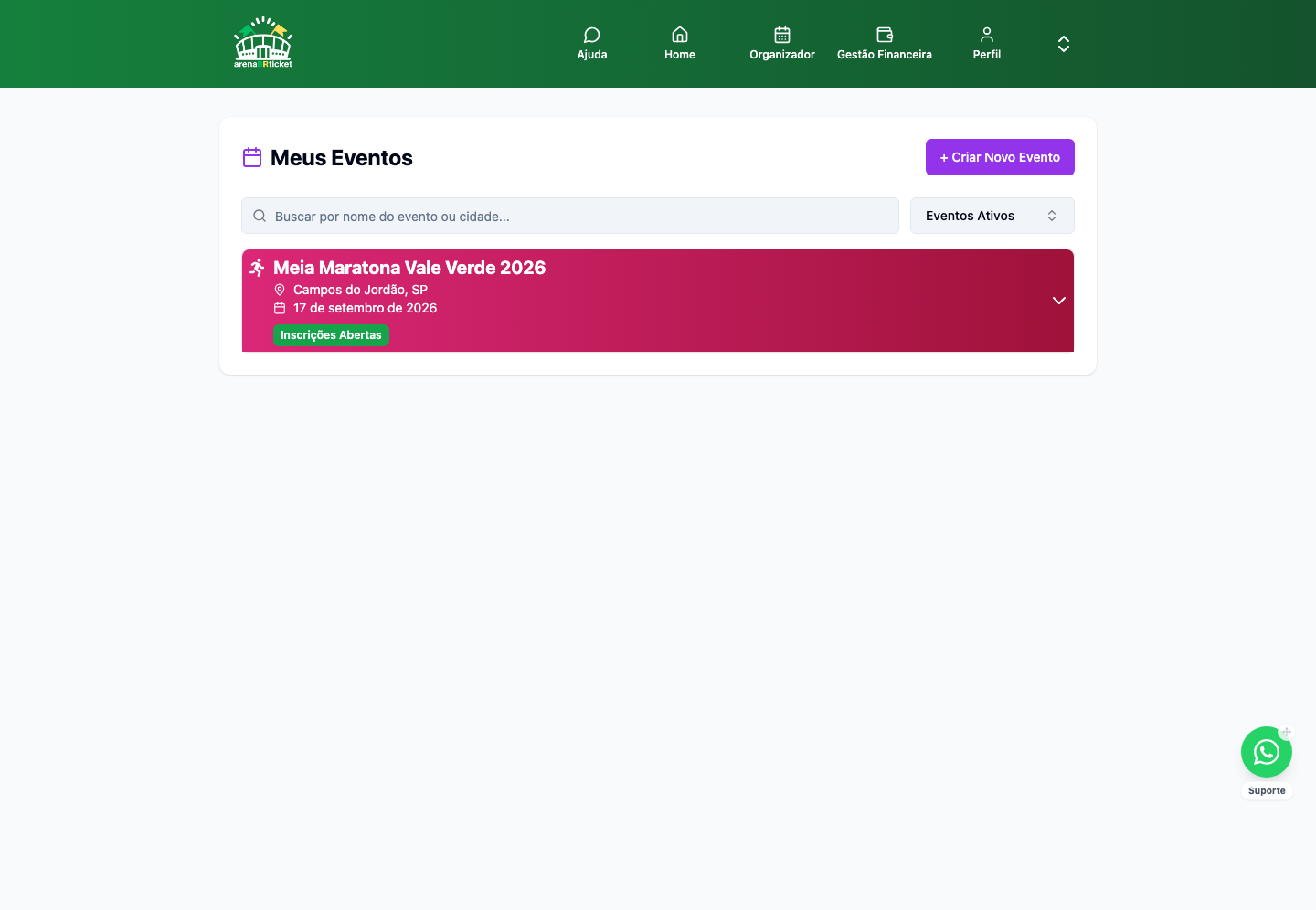 Meus Eventos